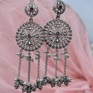 hawaa chaandbali ruby stone