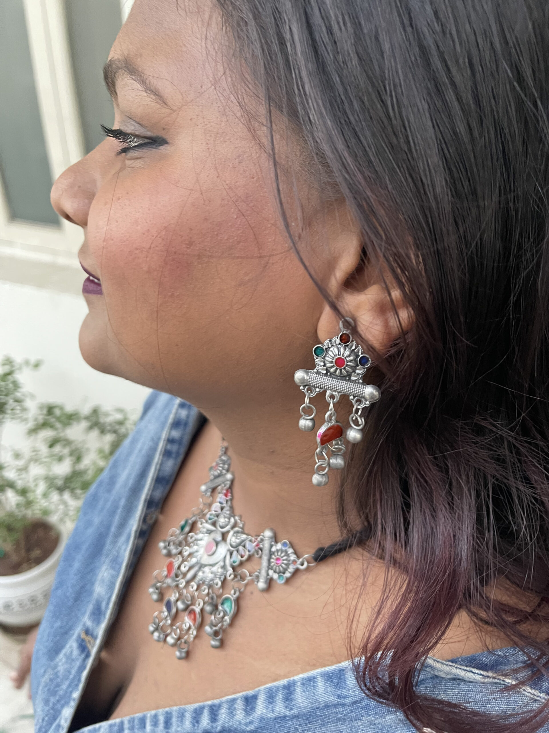 free spirit afghani choker set