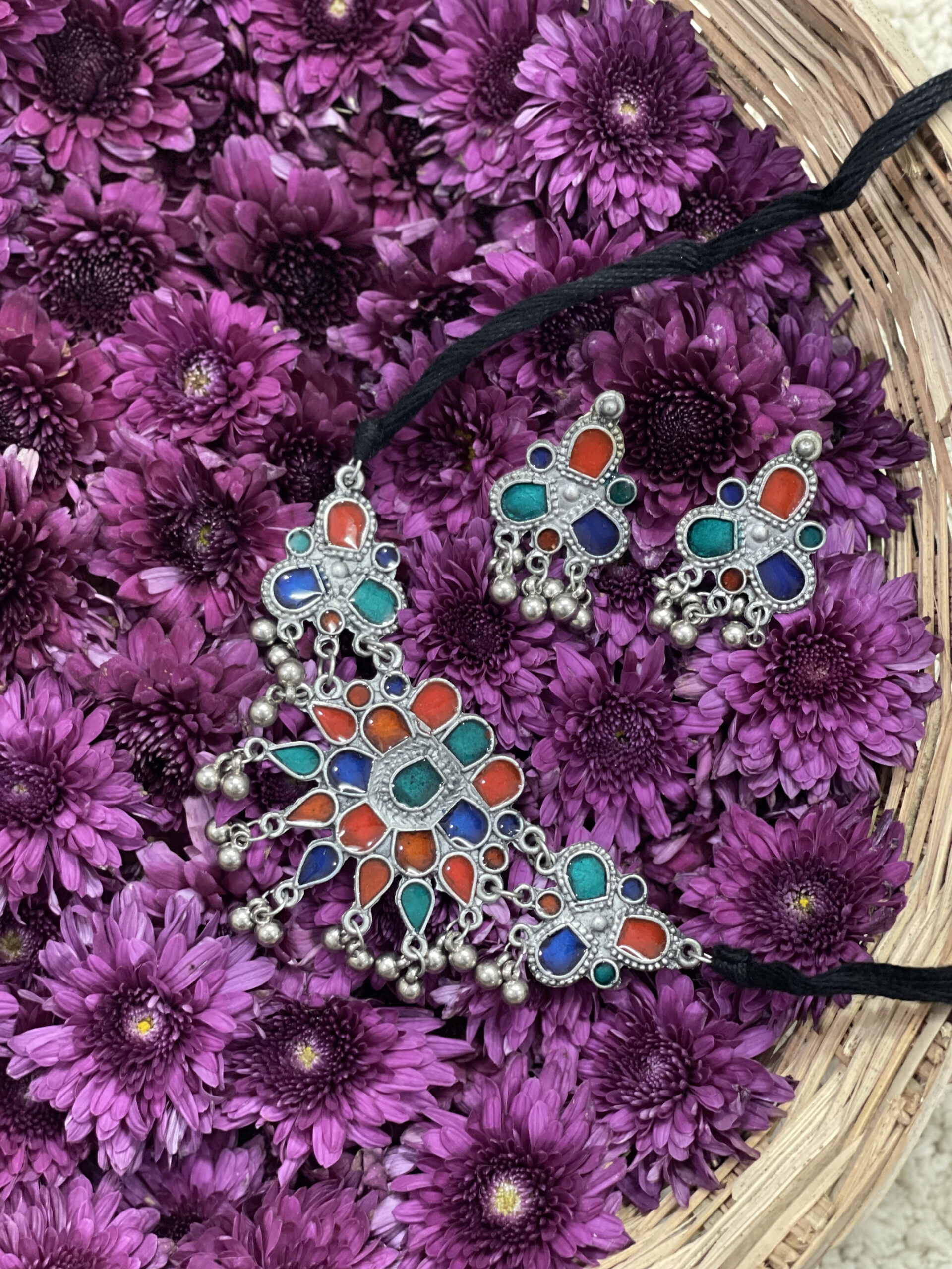 everyday muse afghani choker set
