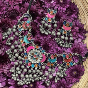 timeless boho afghani choker