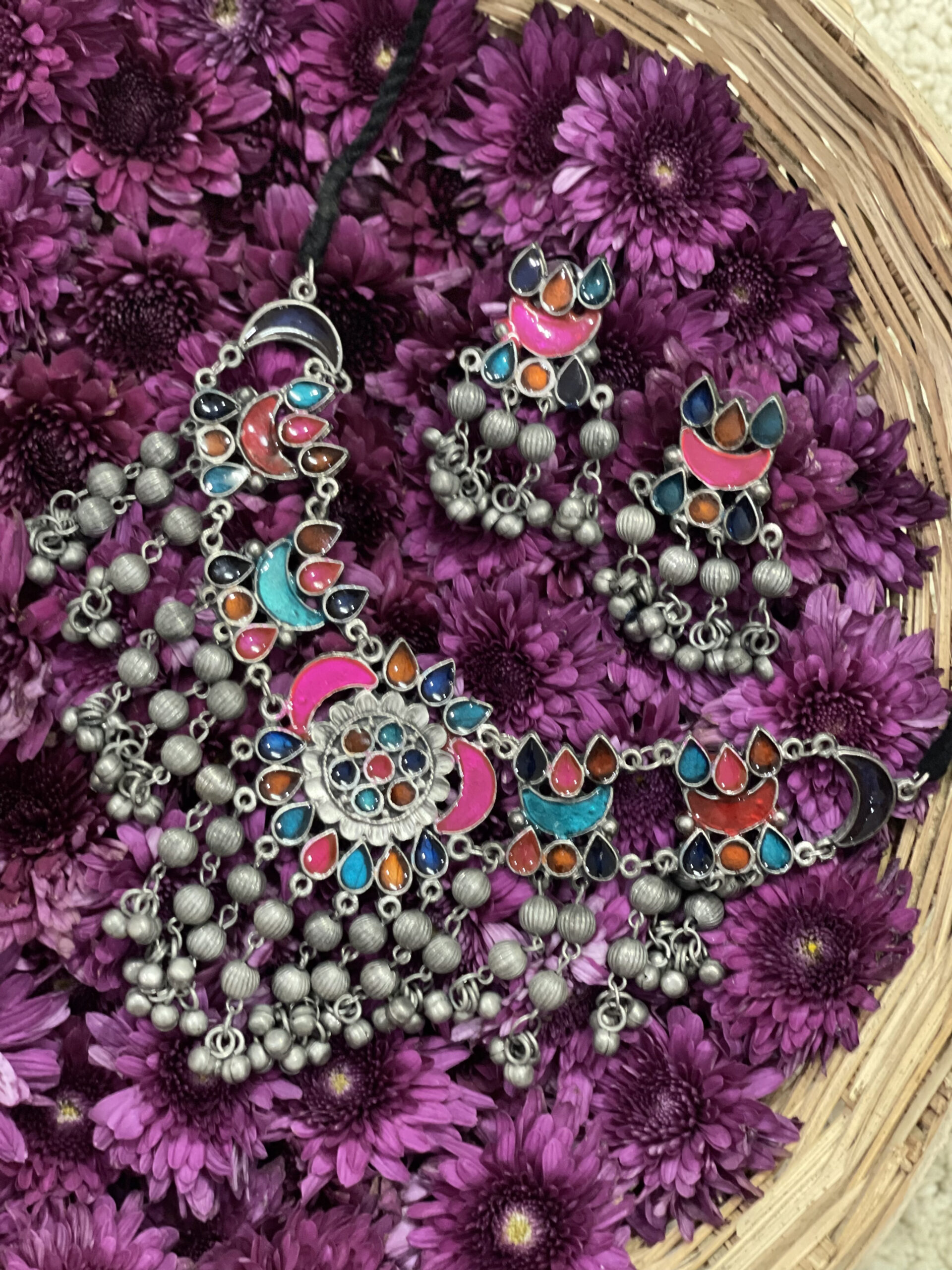 timeless boho afghani choker