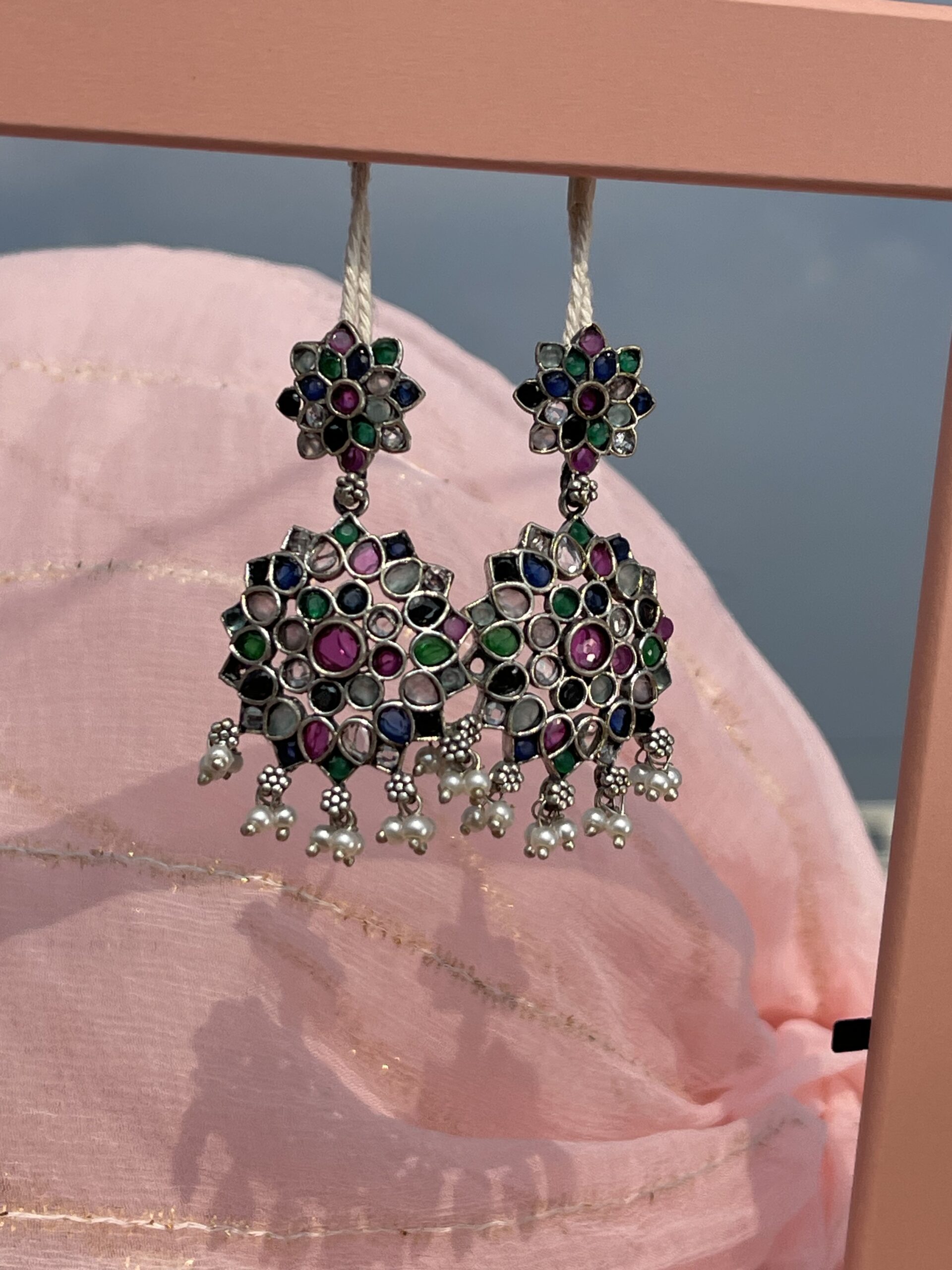 Mumtaz Stone Drop Earrings