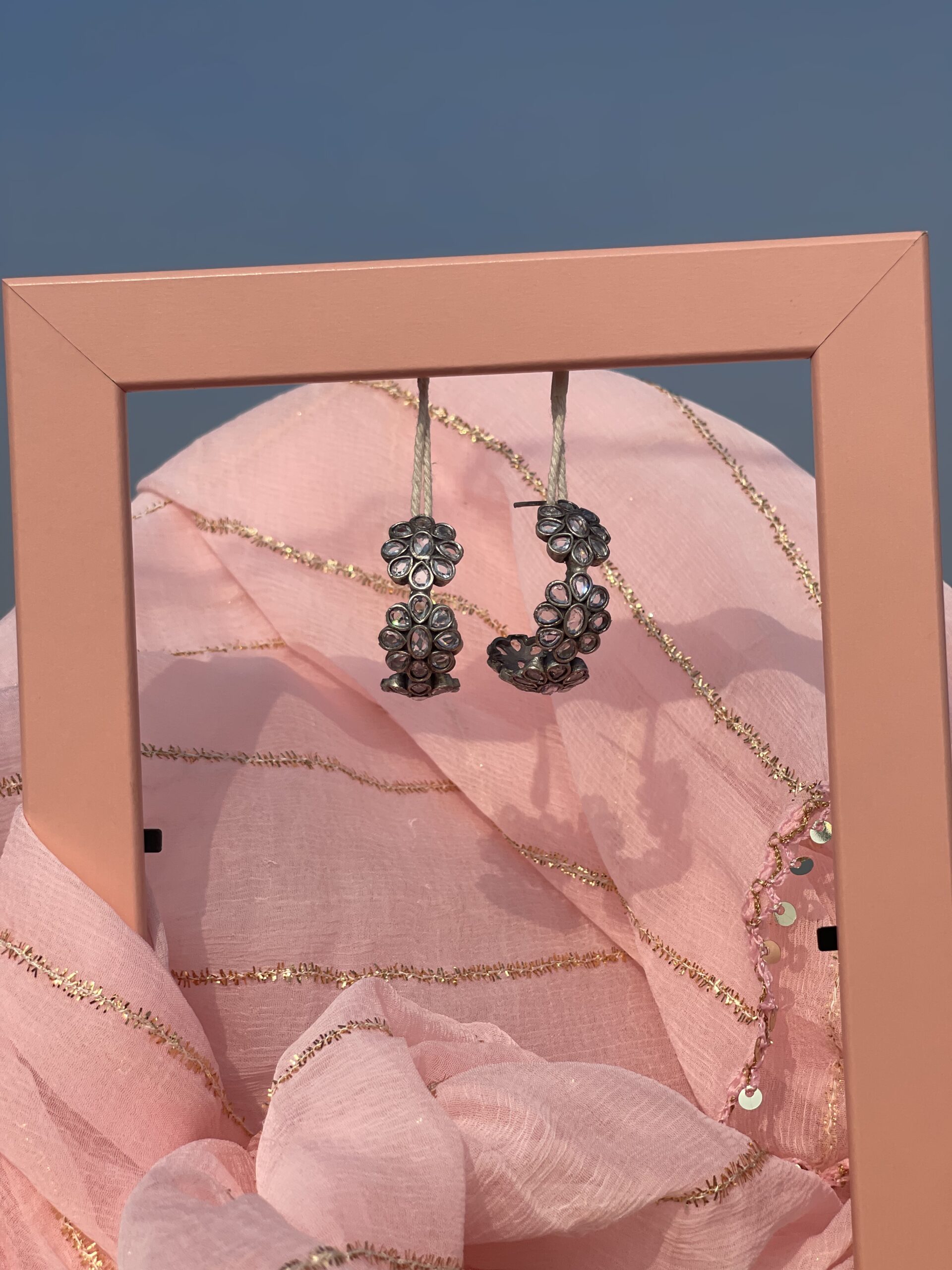 Muskaan Half Hoop Earrings