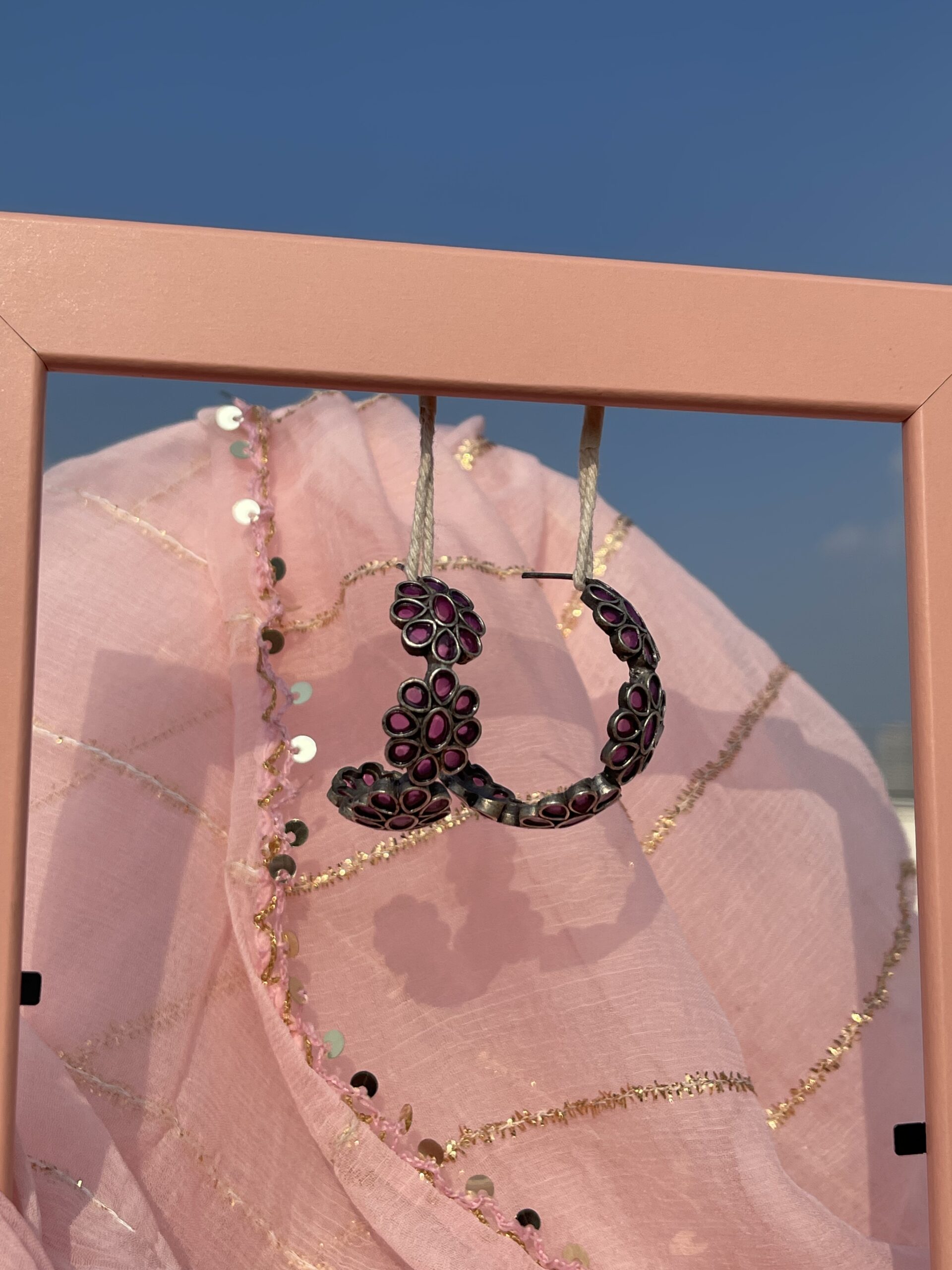 Muskaan Half Hoop Earrings