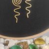 Jalebi Dropdown Earrings