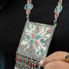 rustic dream afghani long neckpiece set