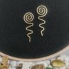 Jalebi Dropdown Earrings