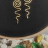 Jalebi Dropdown Earrings