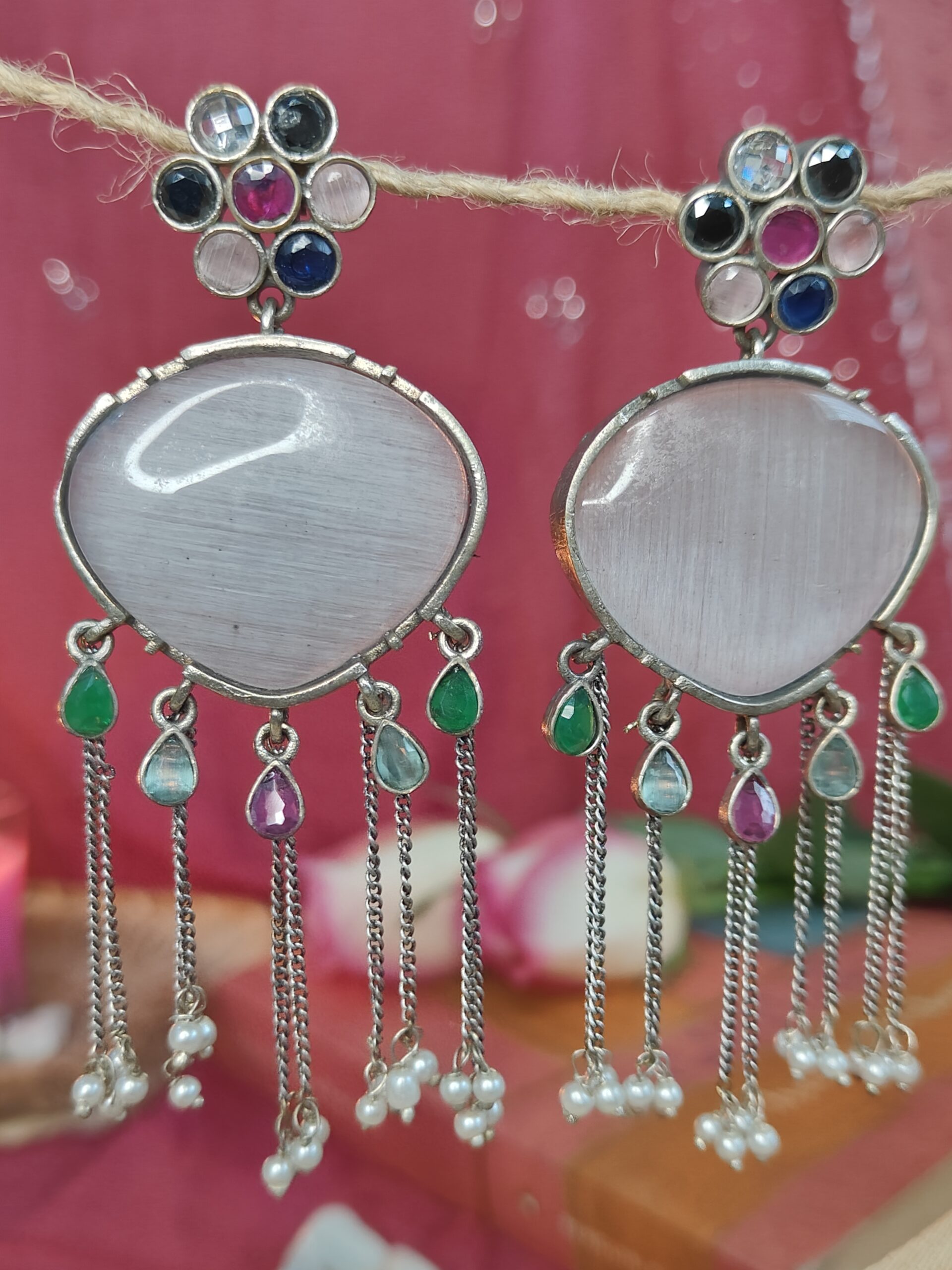 geet statement dangler earrings
