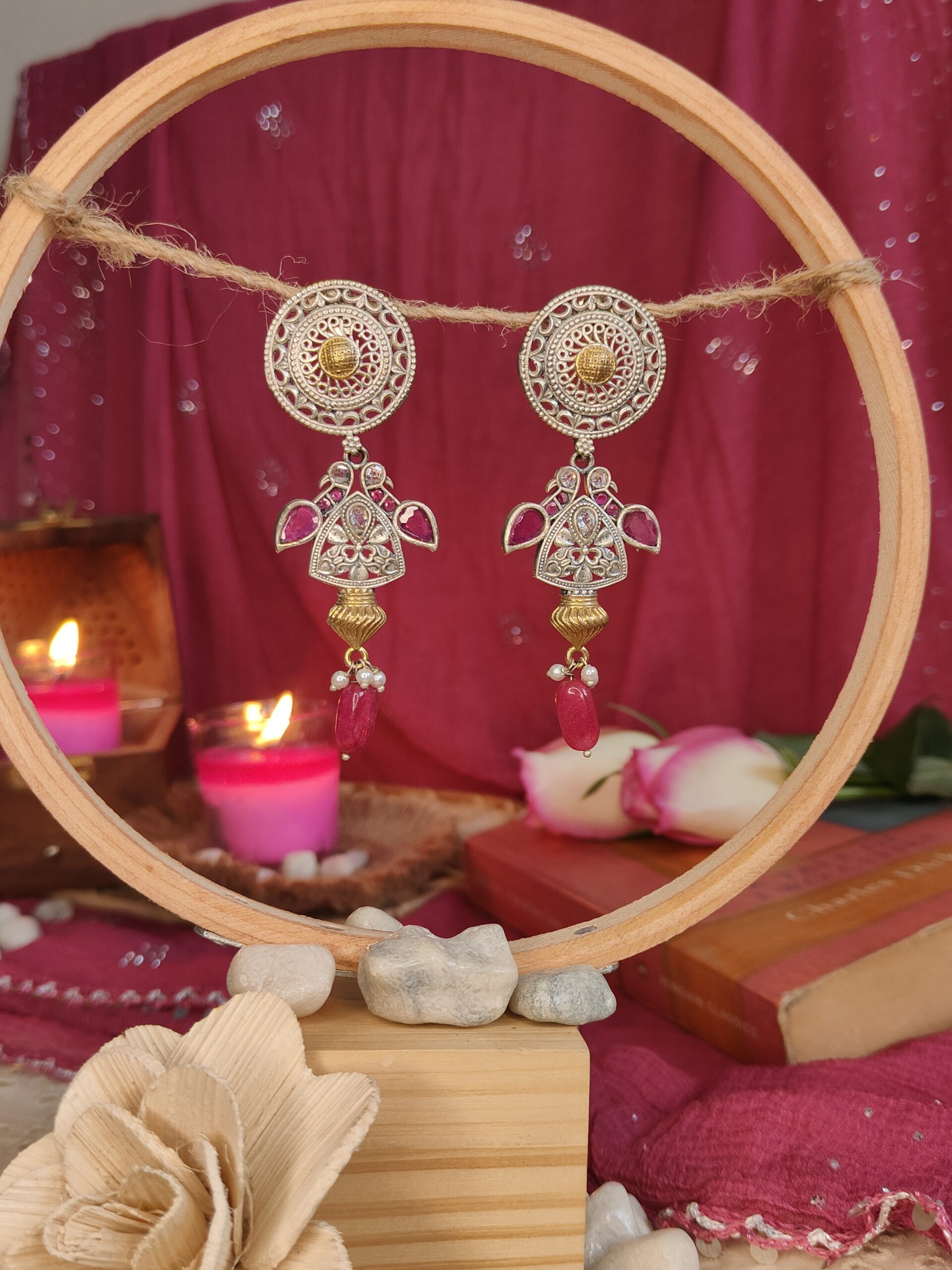 mayuri dropdwon earrings