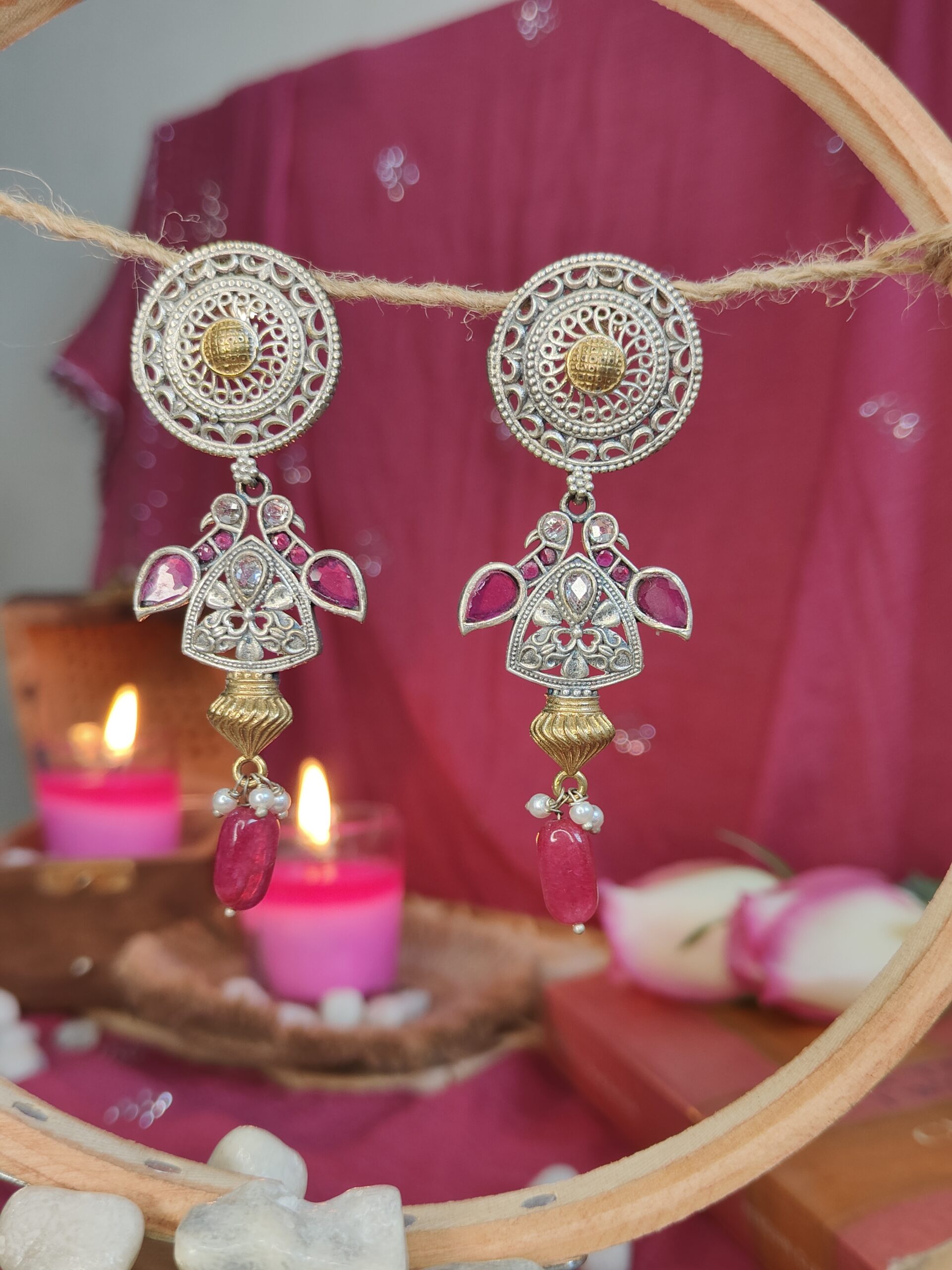 mayuri dropdwon earrings