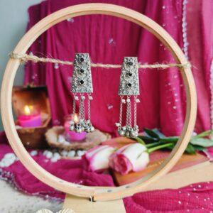 bindu ghungru earrings