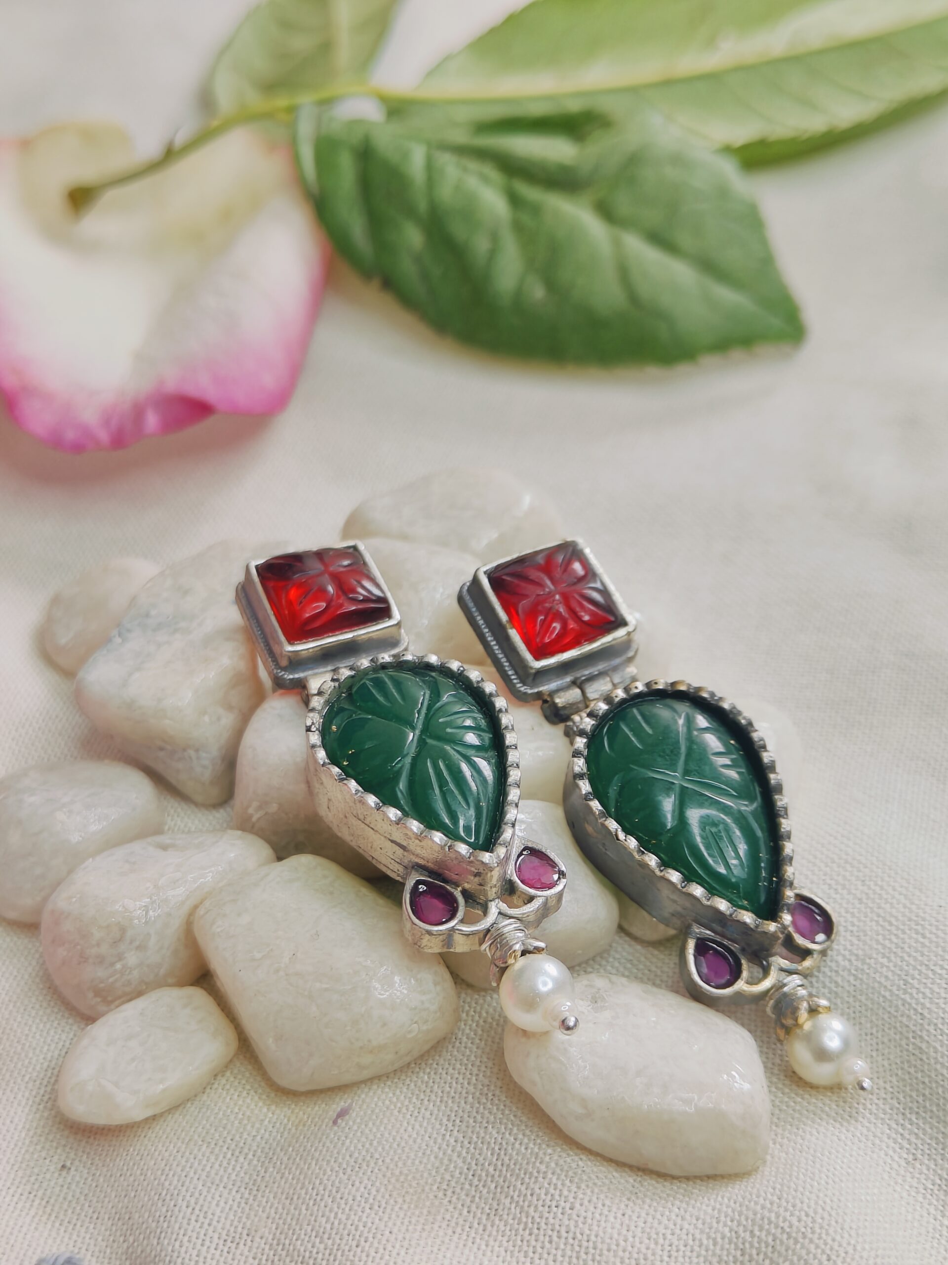 shikha dropdown studs