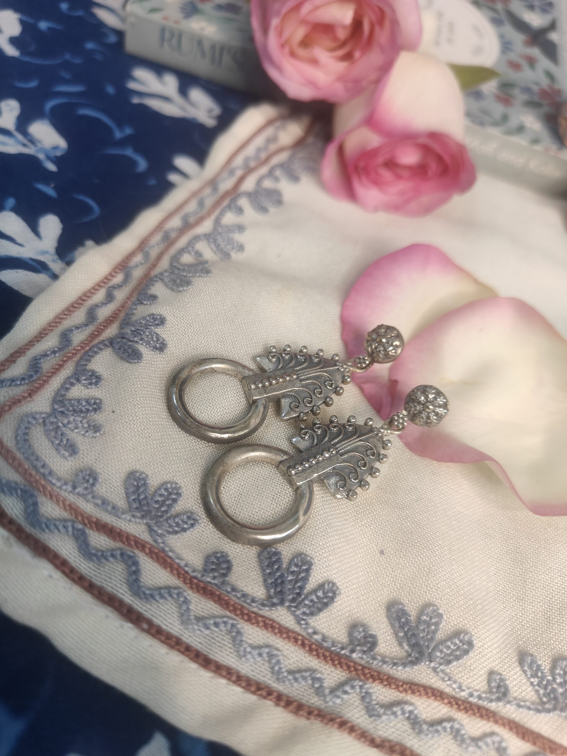 dheera dropdown earrings