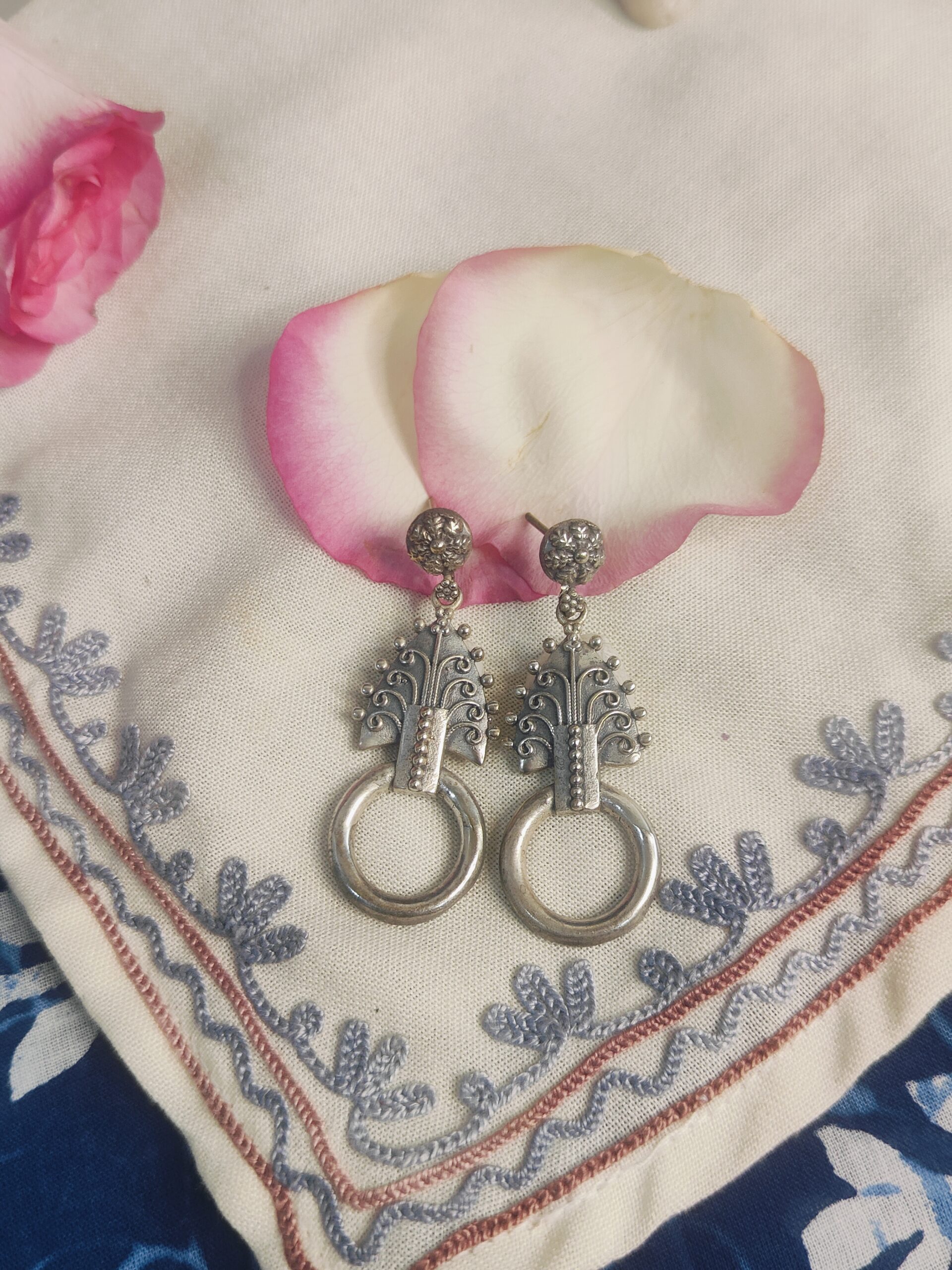 dheera dropdown earrings