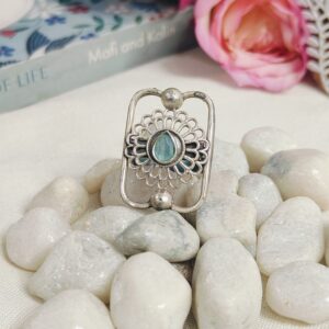 Aditi Statement Ring - Mint