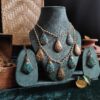 sunehri boond long necklace