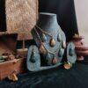 sunehri boond long necklace