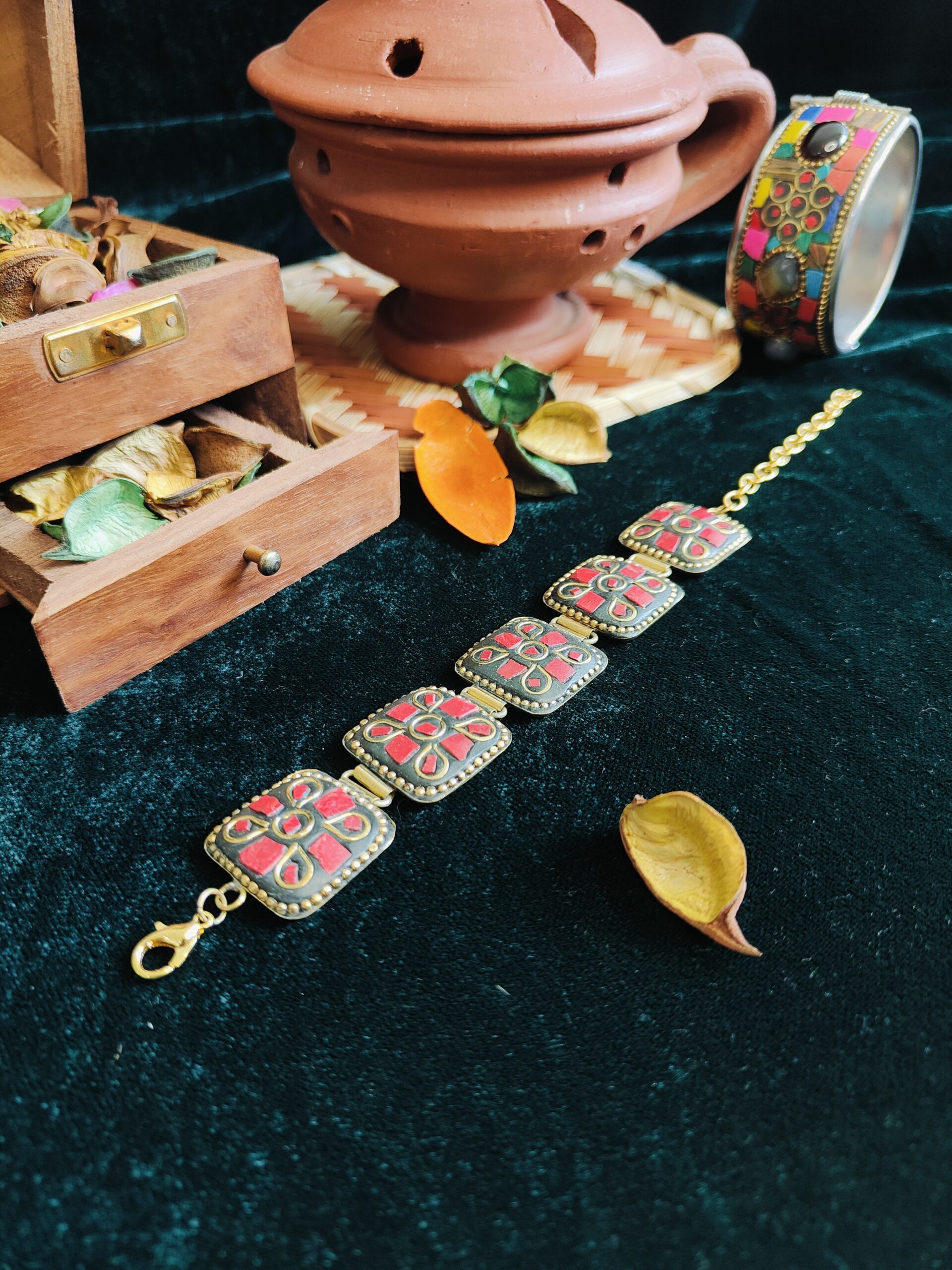 Aruna Statement Bracelet