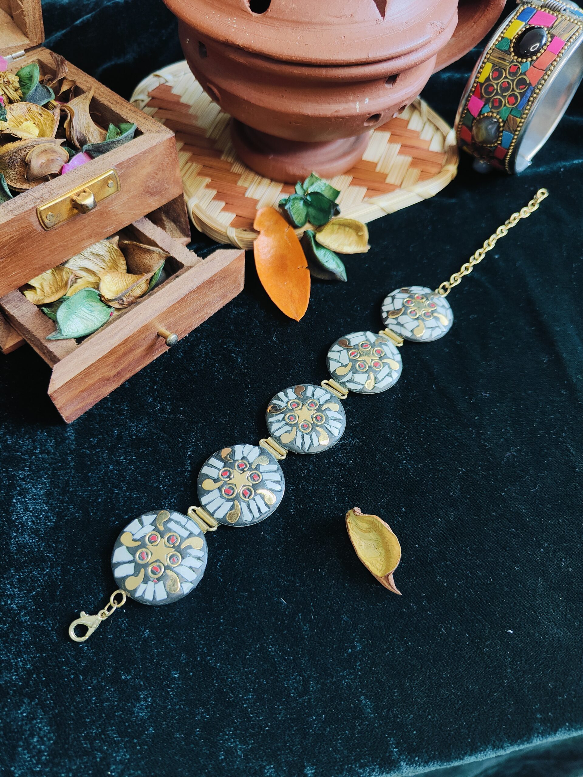 Dhara Statement Bracelet