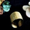 curled up statement ring