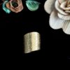 curled up statement ring