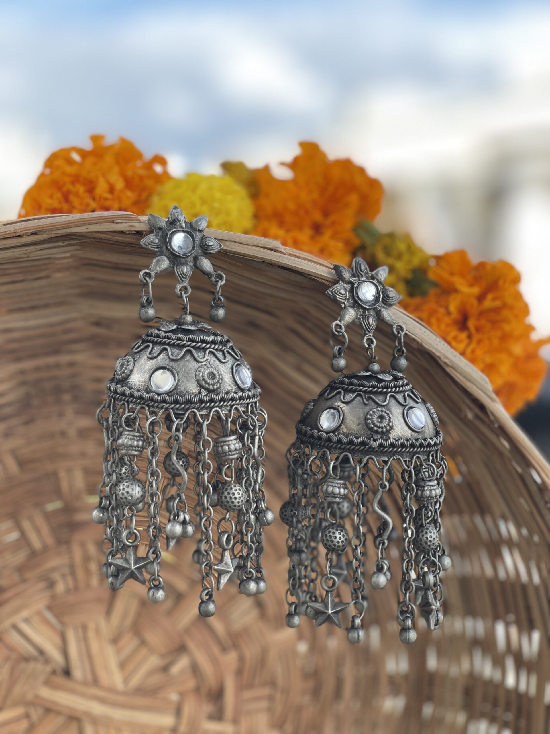 Sitaara Long Boho Earrings