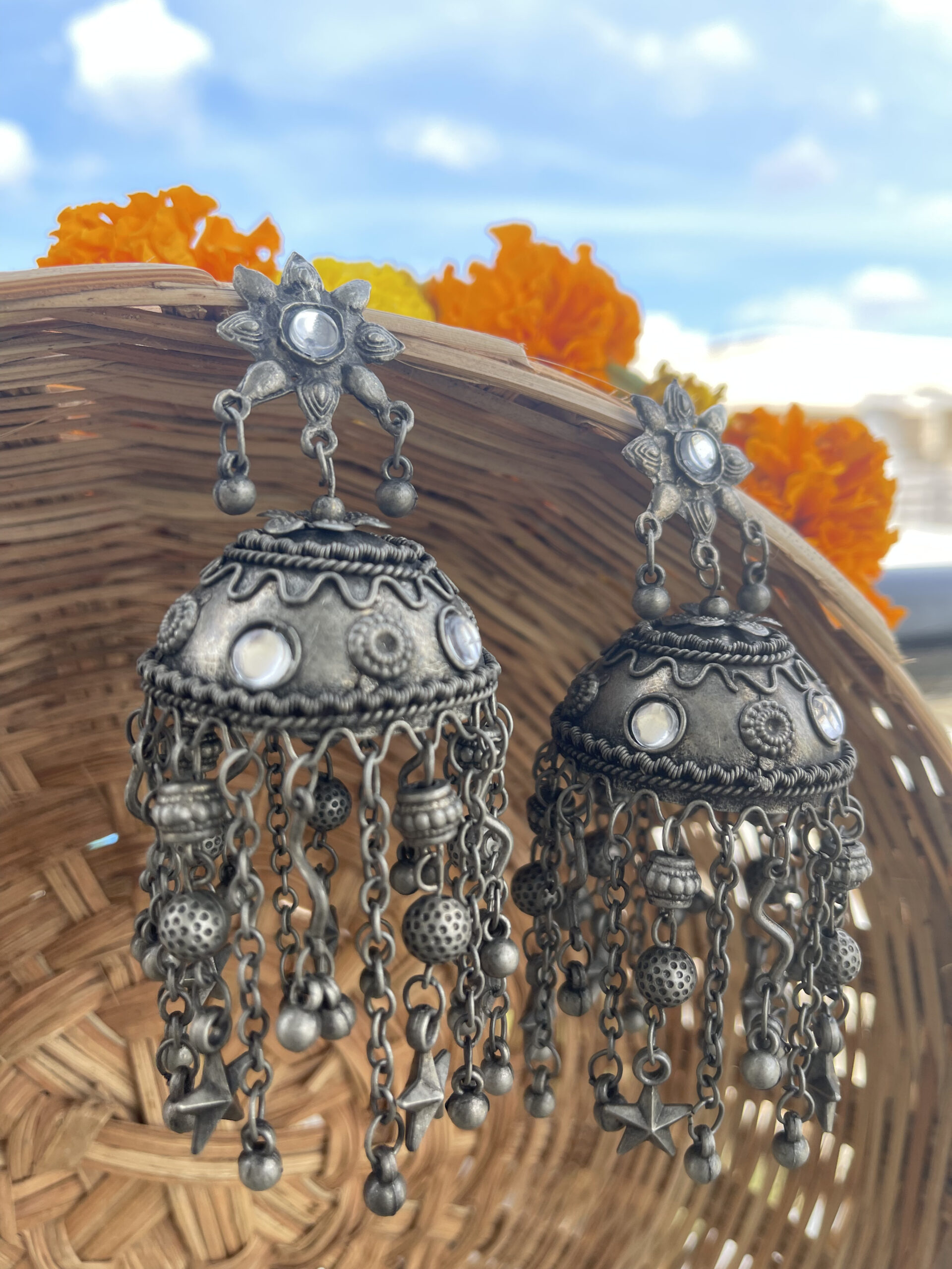 Sitaara Long Boho Earrings