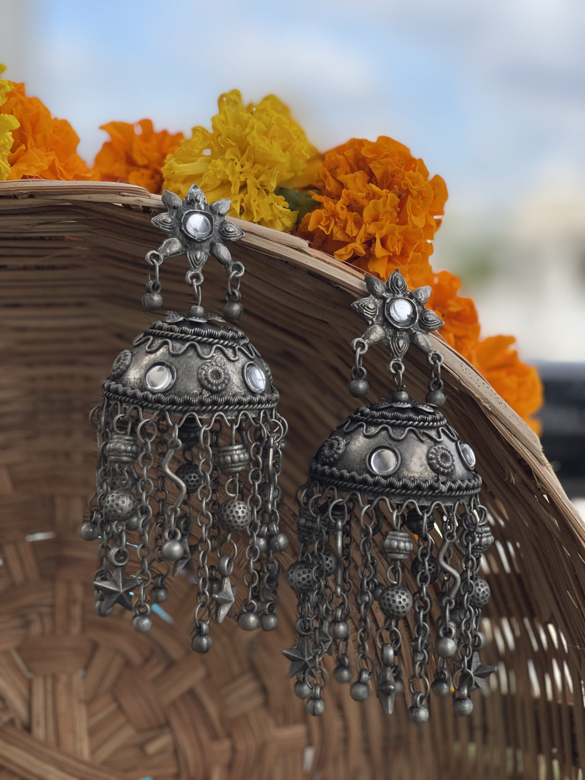 Sitaara Long Boho Earrings