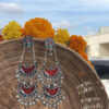 Gulbahar Long Afghani Earrings