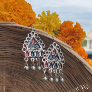 ghungroo afghani earrings