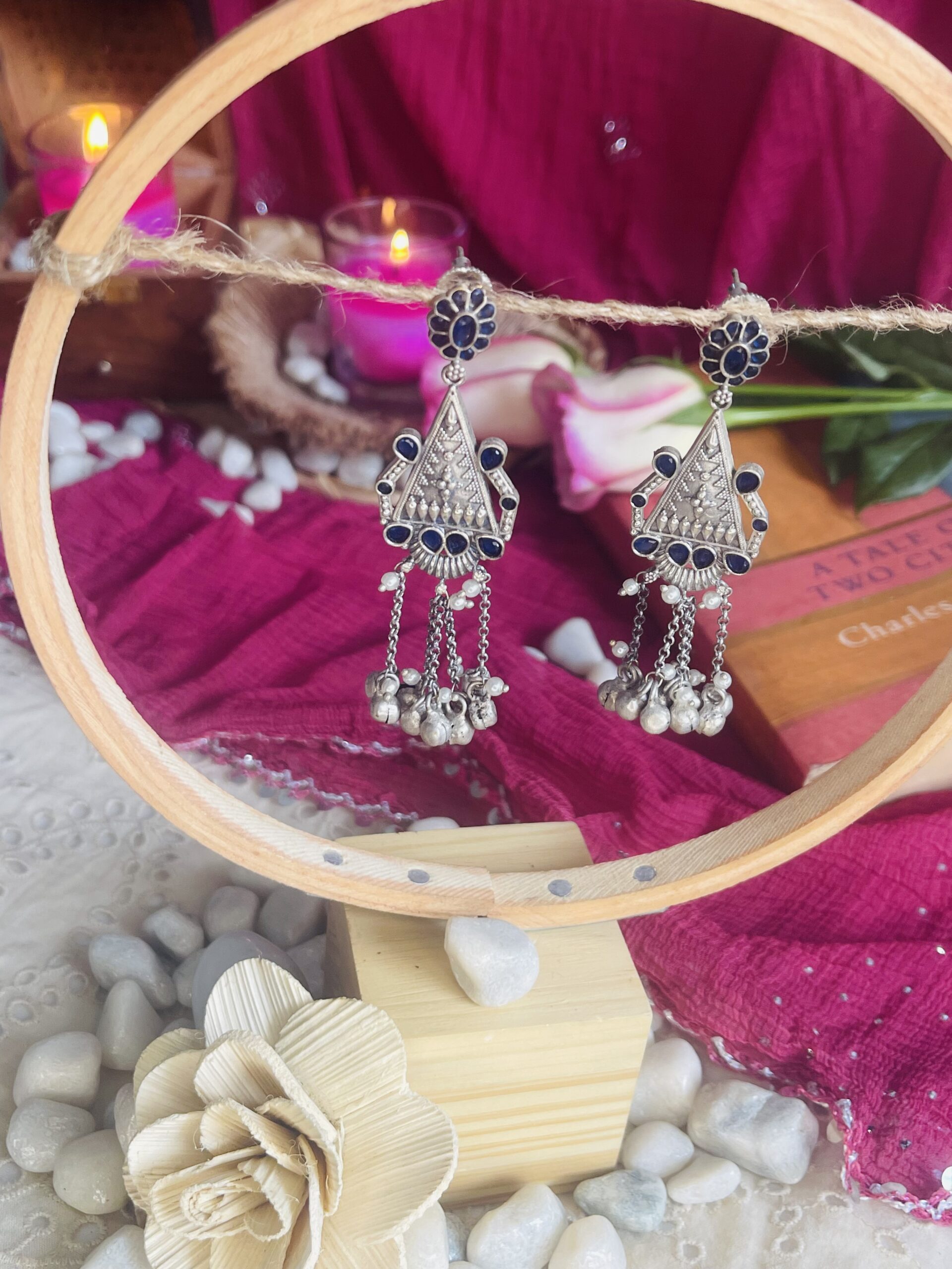 kathputli ghungru earrings