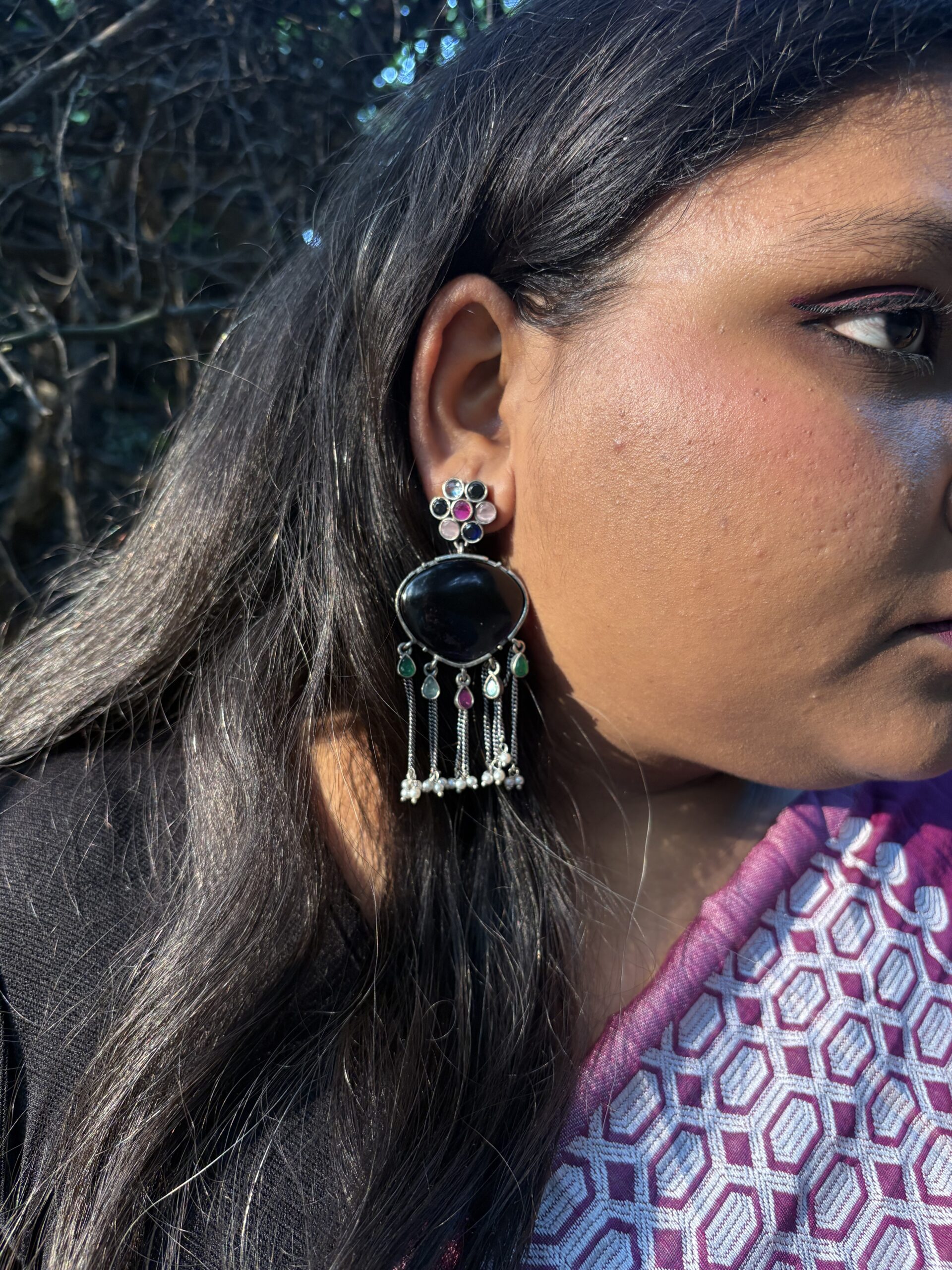 geet statement dangler earrings