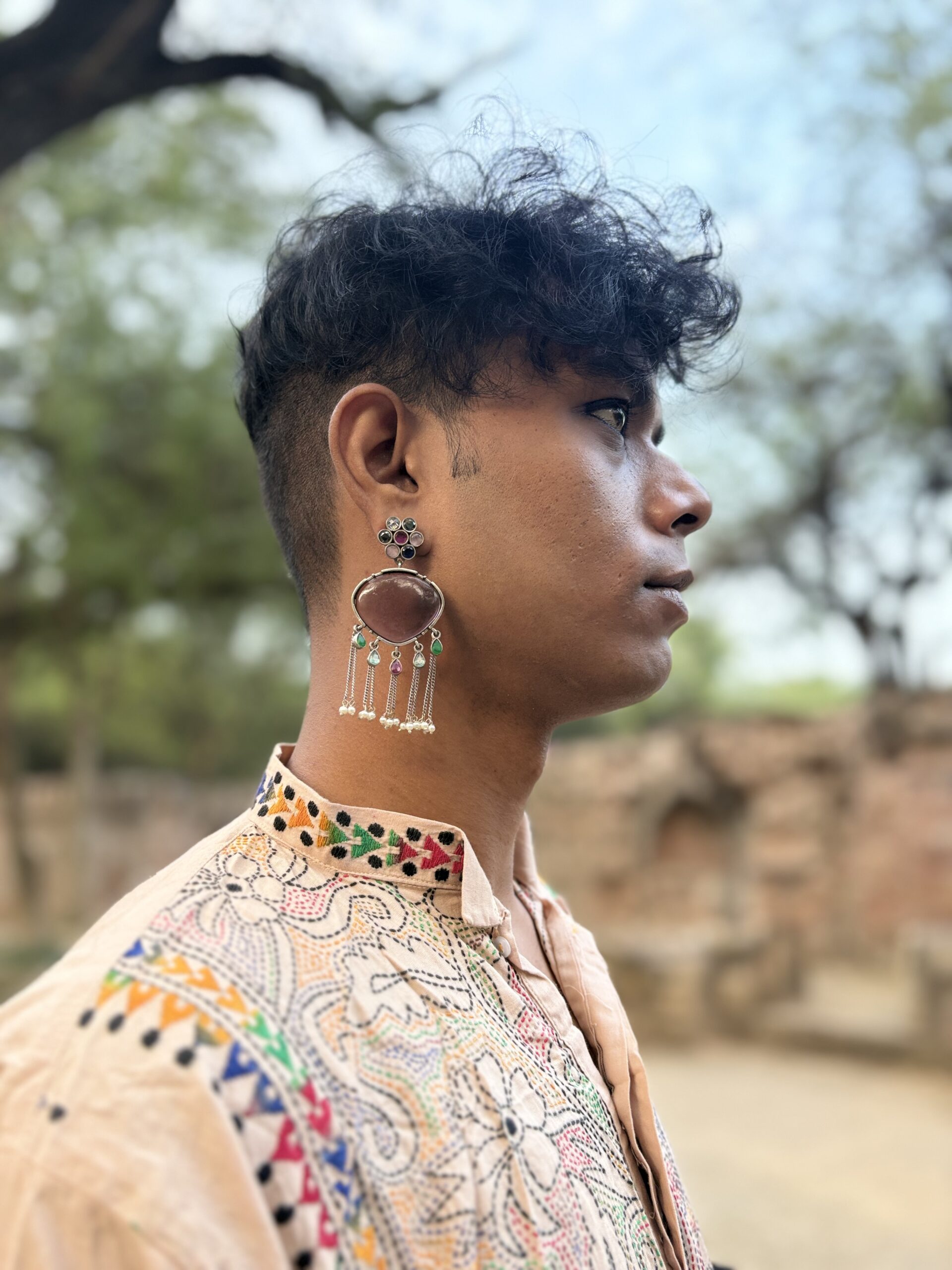 geet statement dangler earrings