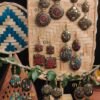 timir aabha lac double layer earrings timir aabha lac double layer earrings